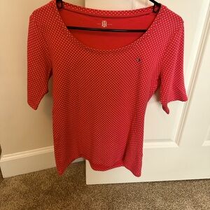 Tommy Hilfiger Ladies short sleeved tee shirt size M.